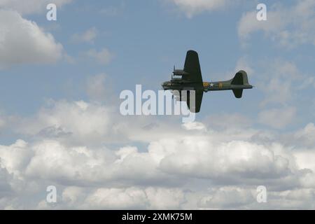 Boeing B-17 Flying Fortress Sally B at Old Buckenham Airshow 2024 Stock Photo