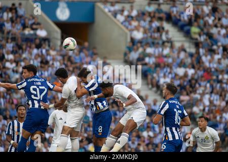 Porto, Portugal. 28th July, 2024. PORTO, PORTUGAL - JULY 28: Match between Porto FC and Al-Nassr as part of pre-season friendly match at Estádio do Dragão on July 28, 2024 in Porto, Portugal. (Photo by Sergio Mendes/PxImages) Credit: Px Images/Alamy Live News Stock Photo