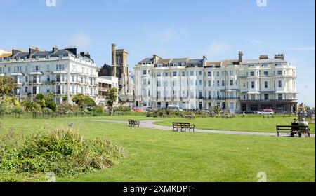 Hastings, united kingdom, 24, August 2022 Warrior Square Gardens, St Leonards-on-Sea, Hastings Stock Photo