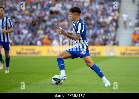 Porto, Porto, Portugal, Portugal. 28th July, 2024. Match between Porto FC and Al-Nassr as part of pre-season friendly match at EstÃ¡dio do DragÃ£o on July 28, 2024 in Porto, Portugal. (Photo by Sergio Mendes/PxImages) (Credit Image: © Sergio Mendes/PX Imagens via ZUMA Press Wire) EDITORIAL USAGE ONLY! Not for Commercial USAGE! Stock Photo