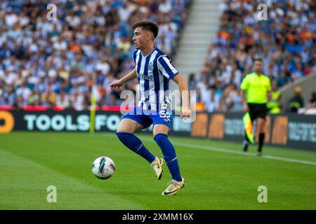 Porto, Porto, Portugal, Portugal. 28th July, 2024. Match between Porto FC and Al-Nassr as part of pre-season friendly match at EstÃ¡dio do DragÃ£o on July 28, 2024 in Porto, Portugal. (Photo by Sergio Mendes/PxImages) (Credit Image: © Sergio Mendes/PX Imagens via ZUMA Press Wire) EDITORIAL USAGE ONLY! Not for Commercial USAGE! Stock Photo