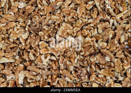 Walnuts close-up. Healthy eating. Stock Photo