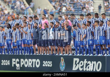 Porto, Portugal. 28th July, 2024. Porto, 07/28/2024 - Futebol Clube do Porto hosted Al Nasr at Estádio do Dragão this evening in a presentation game for the squad members for the 2024/25 season. (Miguel Pereira/Global Imagens) Credit: Atlantico Press/Alamy Live News Stock Photo