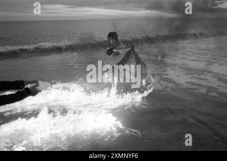 Dancing in the sea thats on fire ?????????????  undated Picture by Roger Bamber Stock Photo