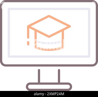 Computer Science Course Stock Vector