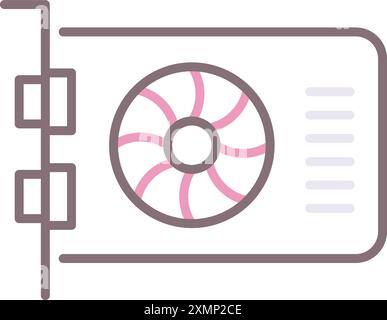 GPU Stock Vector