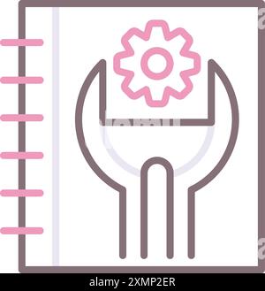 Hardware Manual Stock Vector