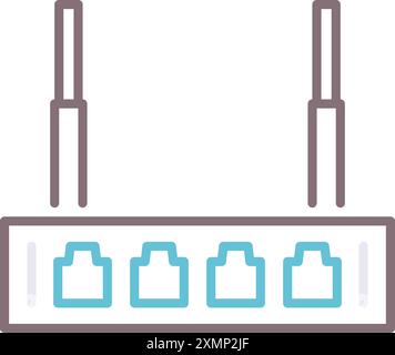 Router Stock Vector