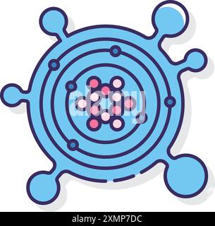 Carbon Based Organism Stock Vector