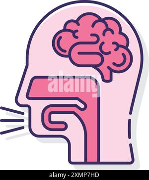 Cough Reflex Stock Vector
