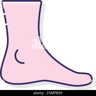 Foot Stock Vector