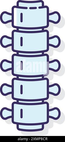 Spine Stock Vector