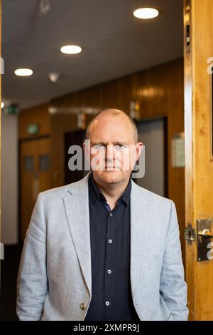 Paul Nowak, British trade unionist and the general secretary of the Trades Union Congress (TUC) photographed in London, July 2024 Stock Photo