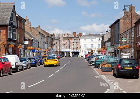 Market Place, Long Sutton, Lincolnshire Stock Photo