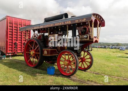 1928 Fowler DNB Showman's Engine. Cumbria Steam Gathering 2024. Stock Photo