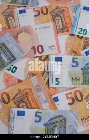 Euro-Scheine *** Euro notes Nordrhein-Westfalen Deutschland, Germany GMS16674 Stock Photo