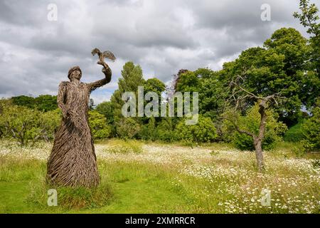 Falkland Palace and gardens, Falkland, Fife,  Scotland, UK. Stock Photo