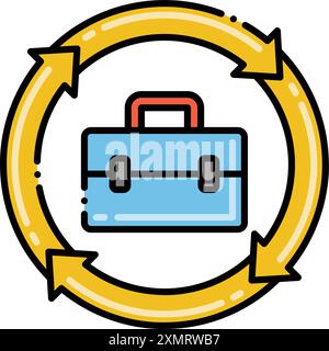 Circular Economy Stock Vector