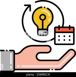 Lighting Stock Vector