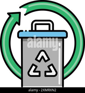 Zero Waste Stock Vector