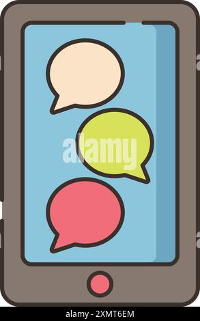 DM Slide Stock Vector