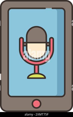 Voice Message Stock Vector