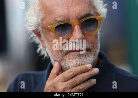 Mogyorod, Hungary. July 21st 2024. Formula 1 Hungarian Grand Prix at Hungaroring, Hungary. Pictured: Flavio Briatore   © Piotr Zajac/Alamy Live News Stock Photo