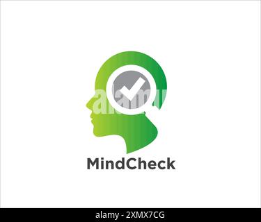 Minds Check Creative Brain Check Symbol Logo Vector Stock Vector Image & Art - Alamy