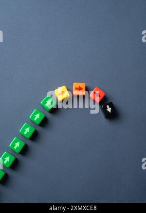 Collapse and decrease Stock Photo - Alamy
