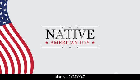 Honoring Heritage Celebrating Native American Day Stock Vector Image ...