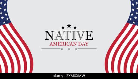 Honoring Heritage Celebrating Native American Day Stock Vector Image ...