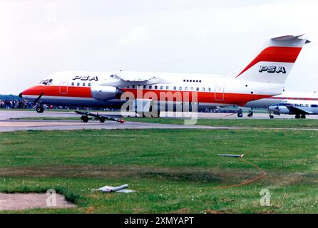 BAe 146-200A G-BNJI Stock Photo