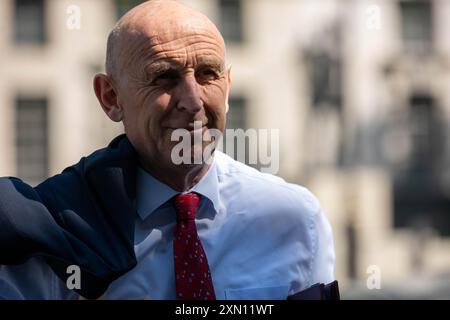 London, UK. 30th July, 2024. Ministers at the Cabinet Office 70 Whitehall London UK John Healey, Defence Secretary, Credit: Ian Davidson/Alamy Live News Stock Photo