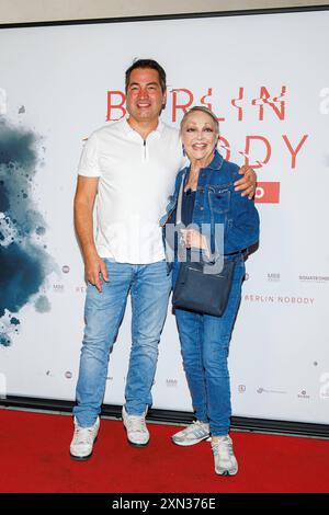 Premiere - Berlin Nobody Bülent Sharif und Barbara Schöne bei der Premiere zu Berlin Nobody im Kant Kino am 30.07.2024 in Berlin. *** Premiere Berlin Nobody Bülent Sharif and Barbara Schöne at the premiere of Berlin Nobody at Kant Kino on 30 07 2024 in Berlin Copyright: xEventpressxKochanx Stock Photo