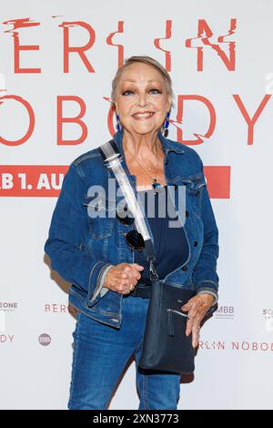 Premiere - Berlin Nobody Barbara Schöne bei der Premiere zu Berlin Nobody im Kant Kino am 30.07.2024 in Berlin. *** Premiere Berlin Nobody Barbara Schöne at the premiere of Berlin Nobody at Kant Kino on 30 07 2024 in Berlin Copyright: xEventpressxKochanx Stock Photo