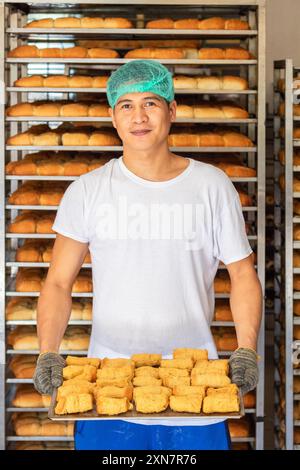 Biscocho, a popular bread from Pasuquin Bakery in Ilocos Norte ...