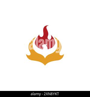 Phoenix Vector Illustration. Phoenix Logo Stock Vector