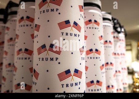 Trump Souvenir Store, Trump Tower, NYC Stock Photo