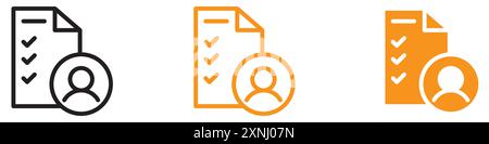 Course completion certificate icon web design logo set collection in flat vector Stock Vector