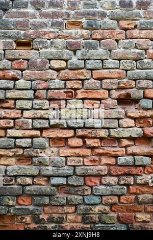 Weathered brick wall Stock Photo