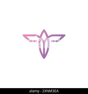 Letter T Logo Symbol Vector Stock Vector