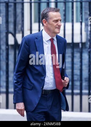 London, UK. 1st Aug, 2024. Director of Public Prosections Stephen Parkinson. Police Chiefs at 10 Downing street for a meeting with Prime Minister, Keir Starmer. This follows violence on the streets of Southport, Southend, London and Hartlepool. Credit: Karl Black/Alamy Live News Stock Photo