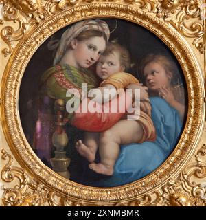 Painting 'Madonna della seggiola' (1513-1514) by Italian