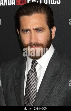 Jake Gyllenhaal attends the premiere of "Southpaw" at AMC Lincoln