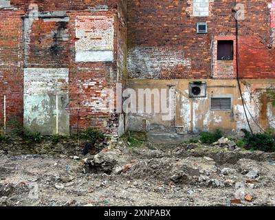 Demolition site Stock Photo