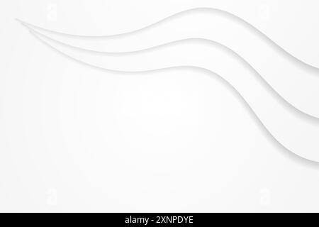 A wavy abstract banner, background, web banner, and  shapes in 3Ds wallpaper with stripes background, Banners concept Stock Vector