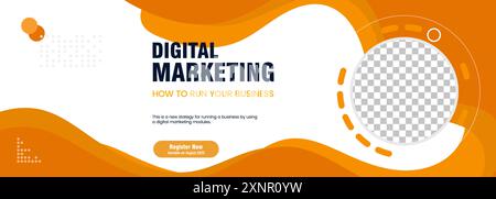 Business marketing concept and digital marketing concept Design, vector, illustration Stock Vector