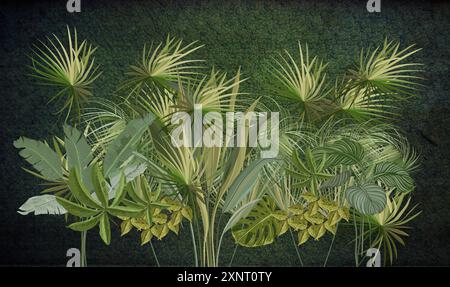 Wallpaper is used in interior decoration to cover the interior walls of domestic and public buildings. It is usually sold in rolls and is applied onto Stock Vector