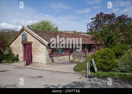 Tithe Barn workshops and galleries in Bradford on Avon in Wiltshire in the UK Stock Photo