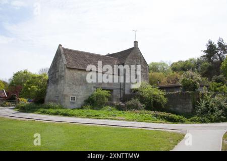 Tithe Barn building in Bradford on Avon, Wiltshire in the United Kingdom Stock Photo